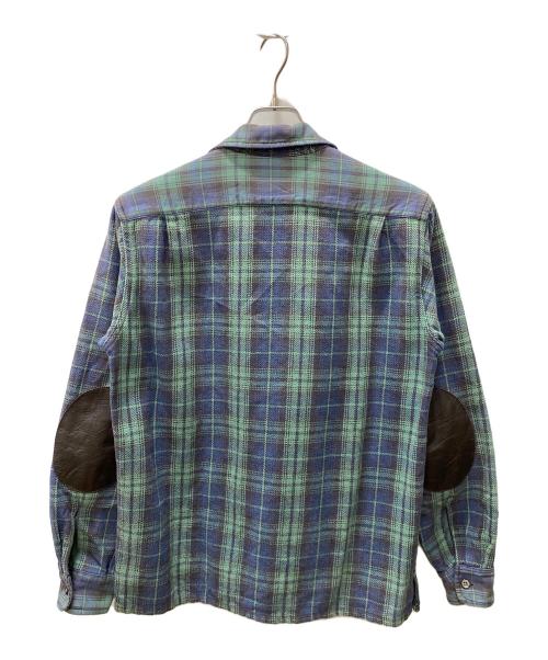 WOOLRICH（ウールリッチ）WOOLRICH (ウールリッチ) ネルシャツ グリーン サイズ:Sの古着・服飾アイテム