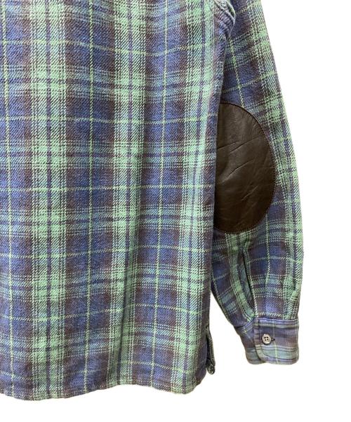 WOOLRICH（ウールリッチ）WOOLRICH (ウールリッチ) ネルシャツ グリーン サイズ:Sの古着・服飾アイテム