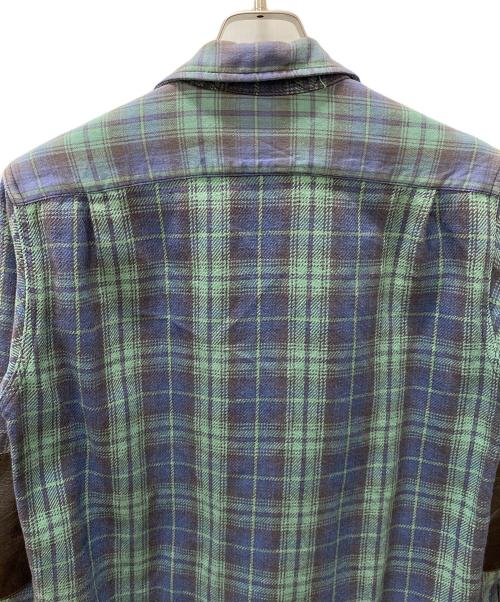 WOOLRICH（ウールリッチ）WOOLRICH (ウールリッチ) ネルシャツ グリーン サイズ:Sの古着・服飾アイテム