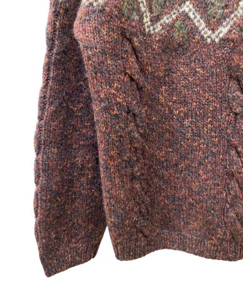 L.L.Bean（エルエルビーン）L.L.Bean (エルエルビーン) 厚手ニット レッド サイズ:Mの古着・服飾アイテム