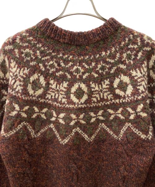 L.L.Bean（エルエルビーン）L.L.Bean (エルエルビーン) 厚手ニット レッド サイズ:Mの古着・服飾アイテム