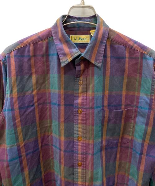L.L.Bean（エルエルビーン）L.L.Bean (エルエルビーン) 長袖シャツ パープル サイズ:Mの古着・服飾アイテム