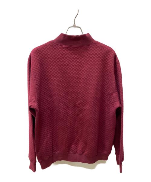 L.L.Bean（エルエルビーン）L.L.Bean (エルエルビーン) ハーフボタン スウェット レッド サイズ:Mの古着・服飾アイテム