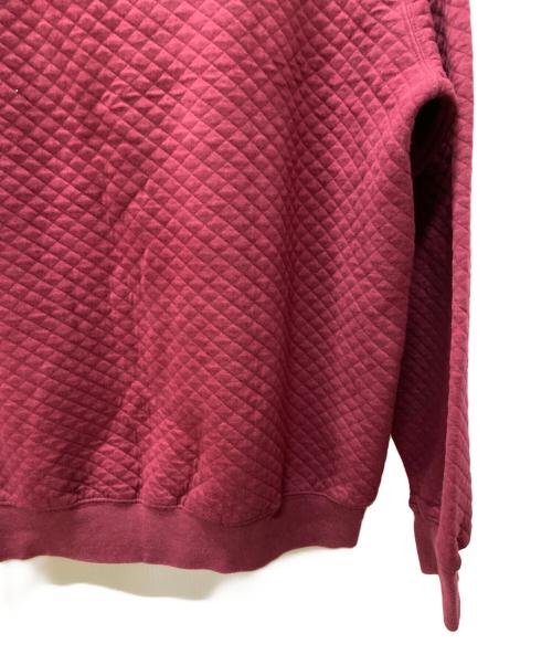 L.L.Bean（エルエルビーン）L.L.Bean (エルエルビーン) ハーフボタン スウェット レッド サイズ:Mの古着・服飾アイテム