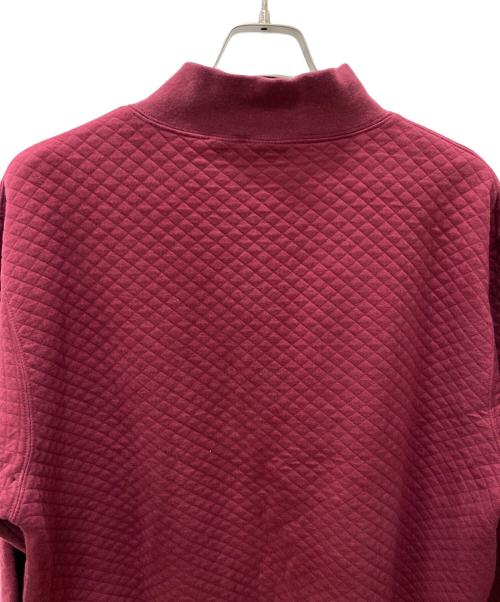L.L.Bean（エルエルビーン）L.L.Bean (エルエルビーン) ハーフボタン スウェット レッド サイズ:Mの古着・服飾アイテム