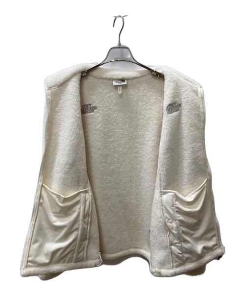 THE NORTH FACE（ザ ノース フェイス）THE NORTH FACE (ザ ノース フェイス) COMFY ALPHA FLEECE ZIP UP アイボリー サイズ:Lの古着・服飾アイテム