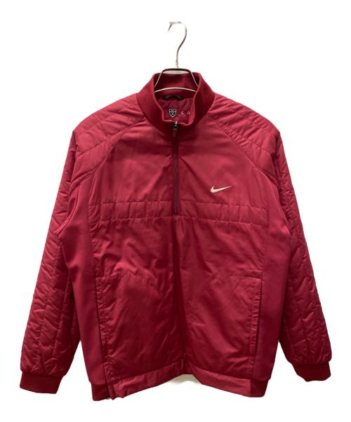 NIKE GOLF（ナイキゴルフ）NIKE GOLF (ナイキゴルフ) 中綿ジャケット レッド サイズ:Lの古着・服飾アイテム