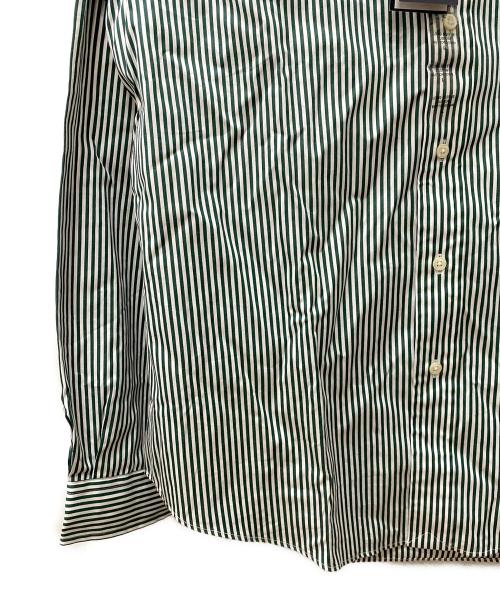 RALPH LAUREN（ラルフローレン）RALPH LAUREN (ラルフローレン) 長袖シャツ グリーン×ホワイト サイズ:L 未使用品の古着・服飾アイテム