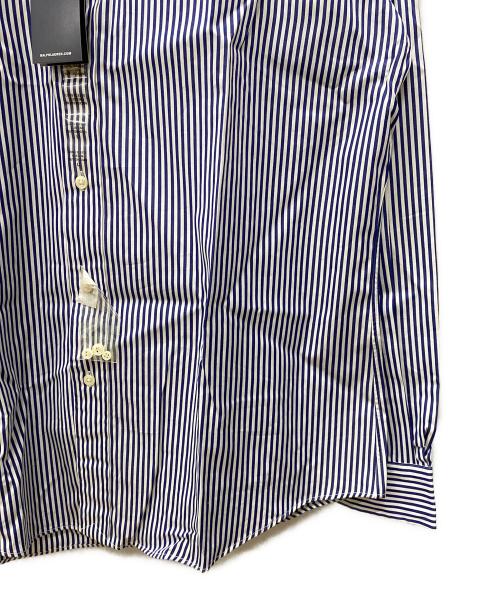 RALPH LAUREN（ラルフローレン）RALPH LAUREN (ラルフローレン) 長袖シャツ ネイビー×ホワイト サイズ:L 未使用品の古着・服飾アイテム