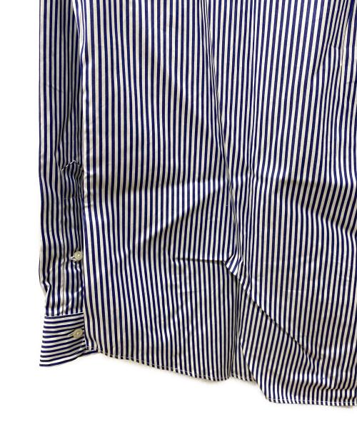 RALPH LAUREN（ラルフローレン）RALPH LAUREN (ラルフローレン) 長袖シャツ ネイビー×ホワイト サイズ:L 未使用品の古着・服飾アイテム