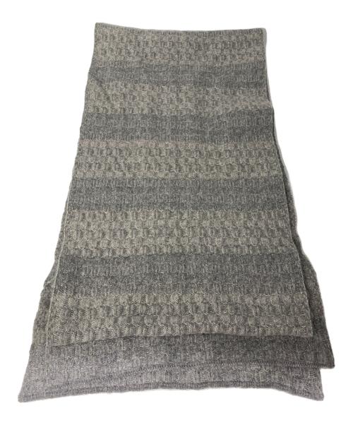 CHANEL（シャネル）CHANEL (シャネル) カシミヤストール グレーの古着・服飾アイテム