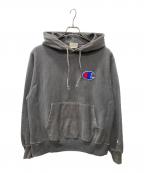 Champion REVERSE WEAVEチャンピオン リバース ウィーブ）の古着「プルオーバーパーカー」｜グレー