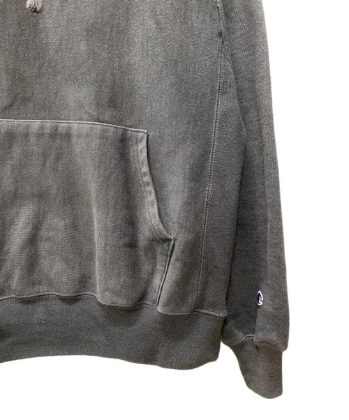 Champion REVERSE WEAVE（チャンピオン リバース ウィーブ）Champion REVERSE WEAVE (チャンピオン リバース ウィーブ) プルオーバーパーカー グレー サイズ:Mの古着・服飾アイテム