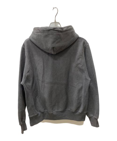 Champion REVERSE WEAVE（チャンピオン リバース ウィーブ）Champion REVERSE WEAVE (チャンピオン リバース ウィーブ) プルオーバーパーカー グレー サイズ:Mの古着・服飾アイテム