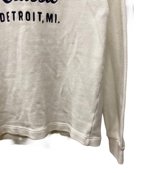 Hysteric Glamour（ヒステリックグラマー）Hysteric Glamour (ヒステリックグラマー) 薄手カーディガン ホワイト サイズ:Mの古着・服飾アイテム