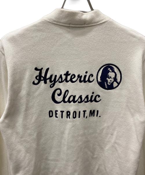 Hysteric Glamour（ヒステリックグラマー）Hysteric Glamour (ヒステリックグラマー) 薄手カーディガン ホワイト サイズ:Mの古着・服飾アイテム
