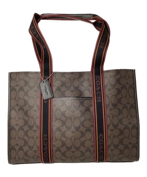 COACH（コーチ）COACH (コーチ) ラージ スミス ブラウンの古着・服飾アイテム