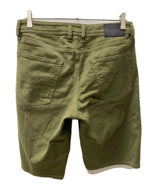 DIESEL（ディーゼル）DIESEL (ディーゼル) ハーフパンツ グリーン サイズ:W30の古着・服飾アイテム
