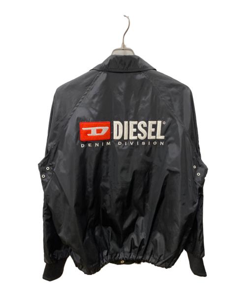 DIESEL（ディーゼル）DIESEL (ディーゼル) コーチジャケット ブラック サイズ:Mの古着・服飾アイテム