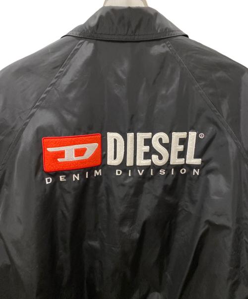 DIESEL（ディーゼル）DIESEL (ディーゼル) コーチジャケット ブラック サイズ:Mの古着・服飾アイテム