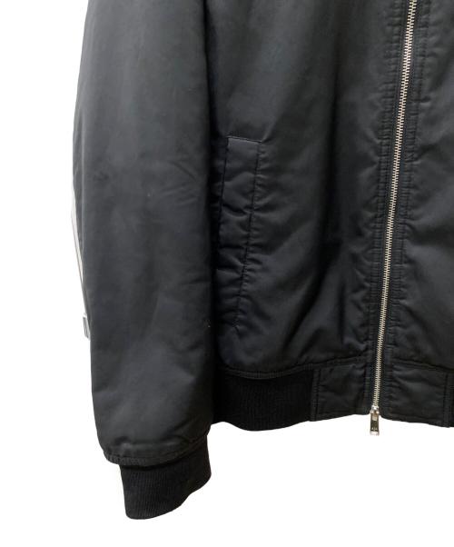 ARMANI EXCHANGE（アルマーニ エクスチェンジ）ARMANI EXCHANGE (アルマーニ エクスチェンジ) 中綿ブルゾン ブラック サイズ:Lの古着・服飾アイテム