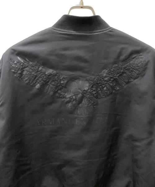 ARMANI EXCHANGE（アルマーニ エクスチェンジ）ARMANI EXCHANGE (アルマーニ エクスチェンジ) 中綿ブルゾン ブラック サイズ:Lの古着・服飾アイテム