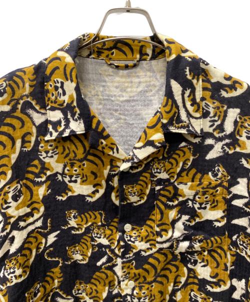 HUMAN MADE（ヒューマンメイド）HUMAN MADE (ヒューマンメイド) 半袖シャツ ネイビー サイズ:XLの古着・服飾アイテム