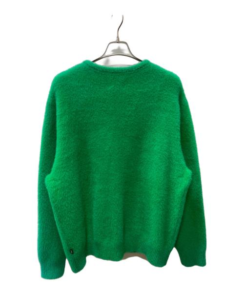 stussy（ステューシー）stussy (ステューシー) 厚手カーディガン グリーン サイズ:XLの古着・服飾アイテム