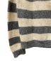 HUMAN MADE (ヒューマンメイド) Heart Stripe Border Reglan Knit ホワイト×グレー サイズ:L：15000円