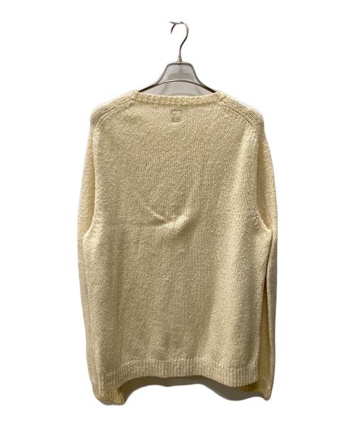 HUMAN MADE（ヒューマンメイド）HUMAN MADE (ヒューマンメイド) 厚手ニット アイボリー サイズ:XLの古着・服飾アイテム