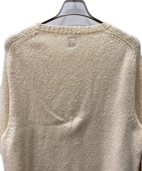 HUMAN MADE（ヒューマンメイド）HUMAN MADE (ヒューマンメイド) 厚手ニット アイボリー サイズ:XLの古着・服飾アイテム
