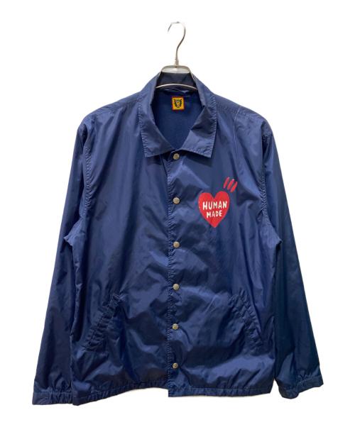 HUMAN MADE（ヒューマンメイド）HUMAN MADE (ヒューマンメイド) コーチジャケット ネイビー サイズ:XLの古着・服飾アイテム