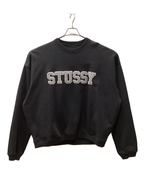 stussy（ステューシー）stussy (ステューシー) スウェット ブラック サイズ:XLの古着・服飾アイテム