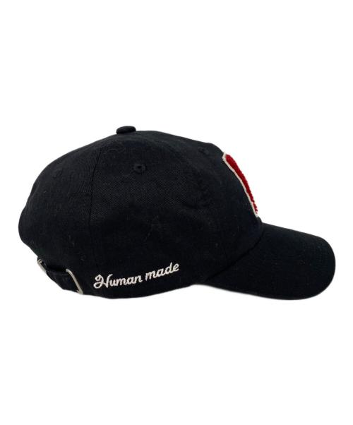 HUMAN MADE（ヒューマンメイド）HUMAN MADE (ヒューマンメイド) ワークキャップ ブラックの古着・服飾アイテム