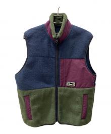 HUF（ハフ）の古着「SONOMA HIGH PILE VEST HUF」｜オリーブ