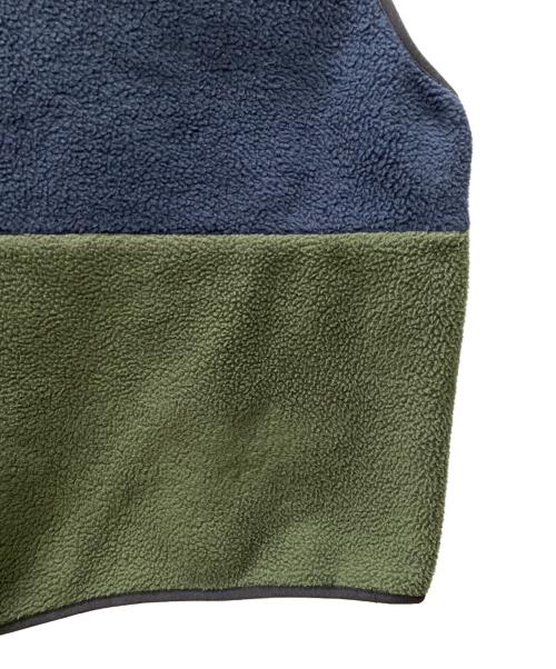 HUF（ハフ）HUF (ハフ) SONOMA HIGH PILE VEST HUF オリーブ サイズ:Mの古着・服飾アイテム