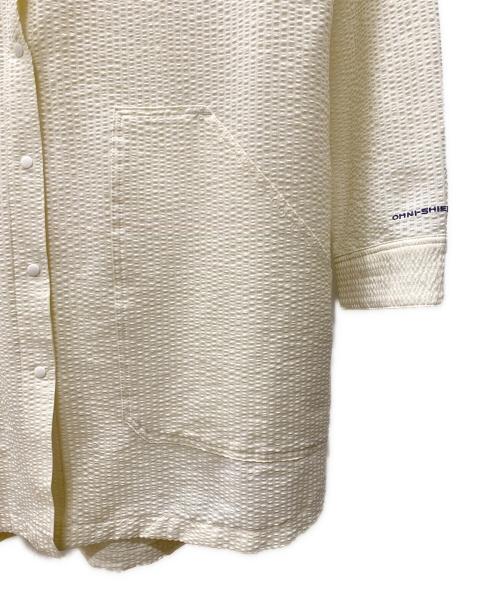 Columbia（コロンビア）Columbia (コロンビア) ENJOY MOUNTAIN LIFE LS TUNIC アイボリー サイズ:Mの古着・服飾アイテム