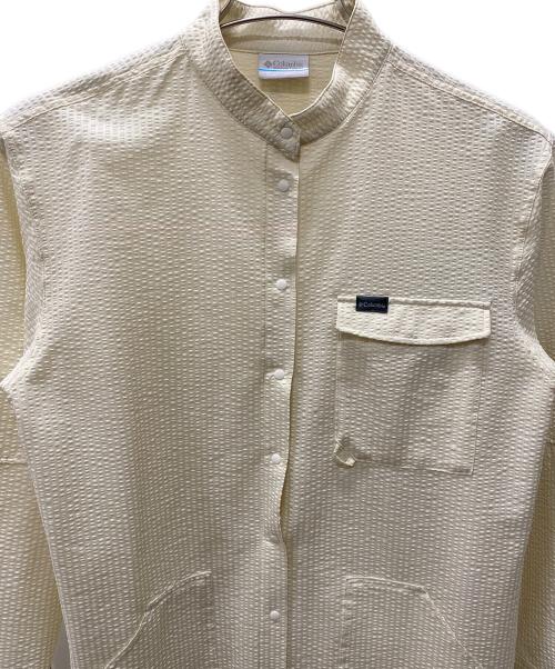 Columbia（コロンビア）Columbia (コロンビア) ENJOY MOUNTAIN LIFE LS TUNIC アイボリー サイズ:Mの古着・服飾アイテム