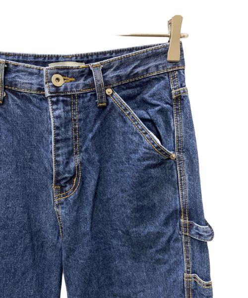 El mar（エルマール）EL MAR (エルマール) デニムペインターパンツ インディゴ サイズ:Sの古着・服飾アイテム
