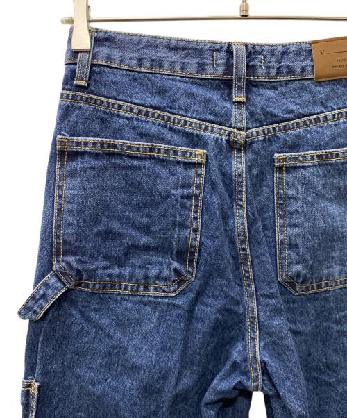 El mar（エルマール）EL MAR (エルマール) デニムペインターパンツ インディゴ サイズ:Sの古着・服飾アイテム