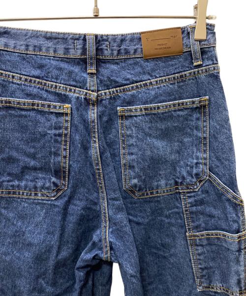 El mar（エルマール）EL MAR (エルマール) デニムペインターパンツ インディゴ サイズ:Sの古着・服飾アイテム