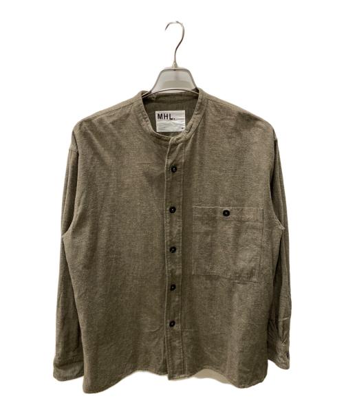 MHL（マーガレットハウエル）MHL (マーガレットハウエル) 長袖シャツ カーキ サイズ:Mの古着・服飾アイテム