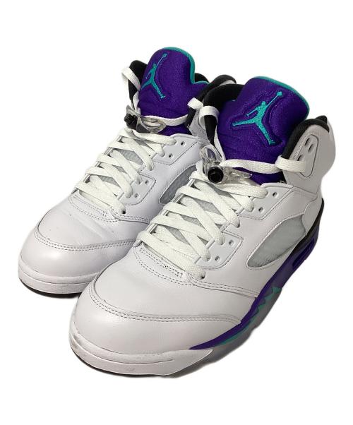NIKE（ナイキ）NIKE (ナイキ) AIR JORDAN5 ホワイト サイズ:26.5cmの古着・服飾アイテム