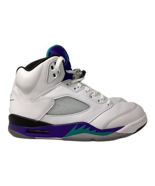 NIKE（ナイキ）NIKE (ナイキ) AIR JORDAN5 ホワイト サイズ:26.5cmの古着・服飾アイテム