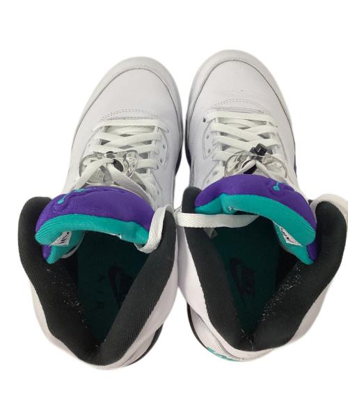 NIKE（ナイキ）NIKE (ナイキ) AIR JORDAN5 ホワイト サイズ:26.5cmの古着・服飾アイテム
