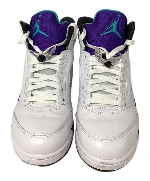 NIKE（ナイキ）NIKE (ナイキ) AIR JORDAN5 ホワイト サイズ:26.5cmの古着・服飾アイテム