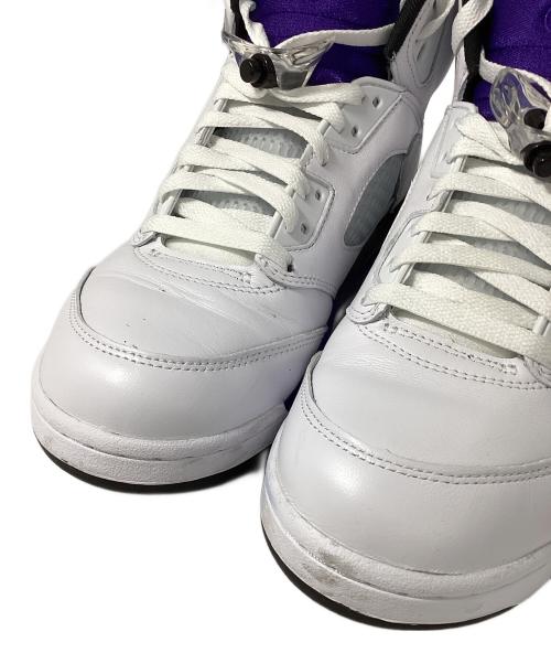 NIKE（ナイキ）NIKE (ナイキ) AIR JORDAN5 ホワイト サイズ:26.5cmの古着・服飾アイテム
