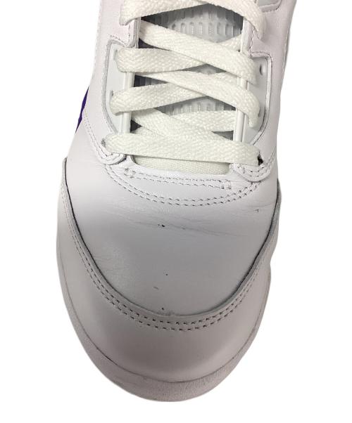 NIKE（ナイキ）NIKE (ナイキ) AIR JORDAN5 ホワイト サイズ:26.5cmの古着・服飾アイテム