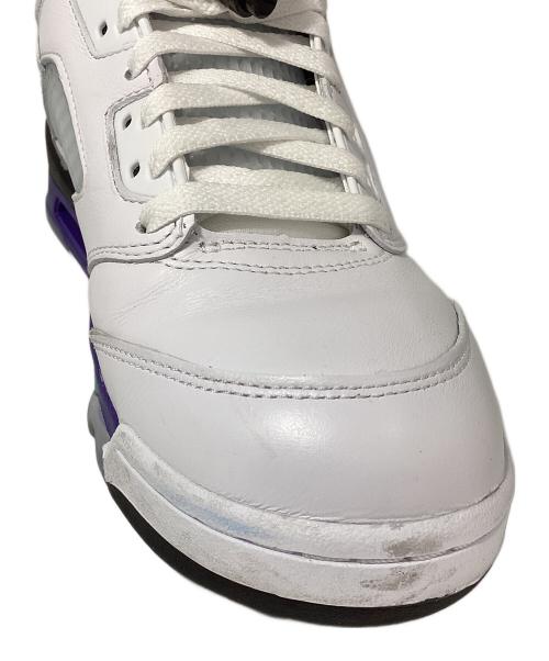 NIKE（ナイキ）NIKE (ナイキ) AIR JORDAN5 ホワイト サイズ:26.5cmの古着・服飾アイテム