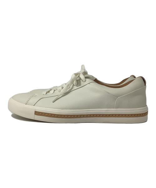 CLARKS（クラークス）CLARKS (クラークス) アンマウイレース ホワイト サイズ:24cmの古着・服飾アイテム